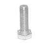 M10 x 60 Hex Bolts, 25-Pack, DIN 933 A2 Stainless Steel, Fully Threaded view 2