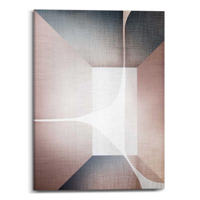 REINDERS Canvas Print, Tiefe I, Home Office, Wall Art, Wall Decor, Room Decor, Brown, 70 x 50 cm