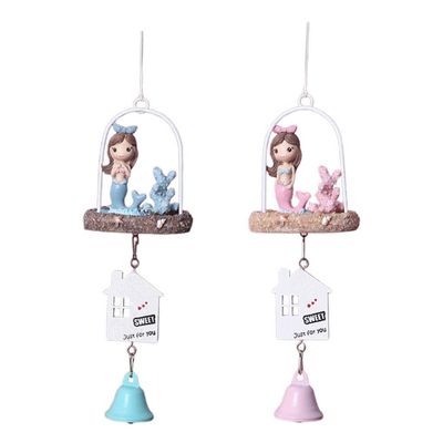 jojomis Mini Animal-Shaped Wind Chime Pendant for Indoor and Outdoor Use, Hanging Decoration