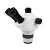 0.8x–5x Trinocular Stereo Zoom Microscope Head view 1