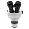 0.8x–5x Trinocular Stereo Zoom Microscope Head view 2