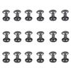 ezqnirk 100 Sets Metal Double Cap Rivets view 1