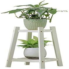 FLBT Multi-Tier Bamboo Plant Stand for Indoor and Outdoor Use