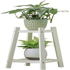 FLBT Multi-Tier Bamboo Plant Stand for Indoor and Outdoor Use