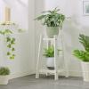 FLBT Multi-Tier Bamboo Plant Stand for Indoor and Outdoor Use view 4