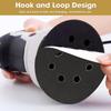 STEBRUAM 50-Piece 125 mm Hook-and-Loop Sanding Discs, 150 Grit, for Random Orbital Sanders view 4