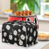 Kuiaobaty White Daisy Flower 2-Slice Toaster Cover view 3