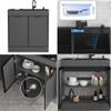 Single-Basin Stainless Steel Sink Cabinet with Faucet view 4