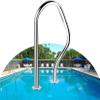 GOODBZ 304 Stainless Steel Pool Safety Handrail with Flange, Quick Installation view 1