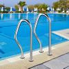 GOODBZ 304 Stainless Steel Pool Safety Handrail with Flange, Quick Installation view 4