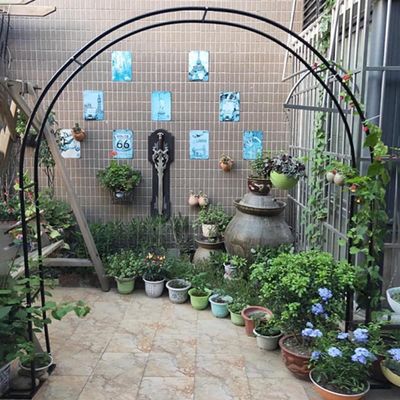 YOXALL Rose Arch Garden Trellis, B200 x H230 cm
