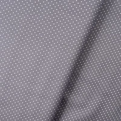 Polka Dot Cotton Fabric, 1.5 mm Dots, 150 cm Wide (Gray, 1)