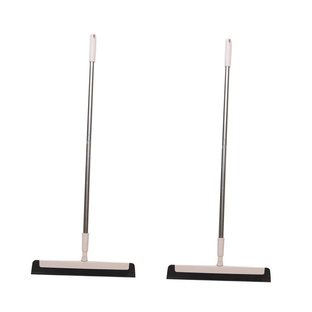Alipis 2-Piece Stainless Steel Squeegee for Bathrooms, Showers, Windows and Tiles, Beige