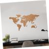 Set of 1 Self-Adhesive Corkboard World Map for Wall Decor view 4