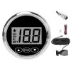Tbest Boat Depth Finder, 52 mm/2 in Marine Depth Gauge, Digital, IP67 Waterproof, Max. 100 m/110 yd, White Backlight view 1