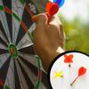 wueiooskj 12-Piece Set Wear-Resistant Magnetic Plastic Darts view 4