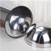 Standing Outdoor Stainless Steel Trash Can with Lid, 9.2/13.2 Gallons view 3