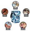 Blue Vortex Wave Large Reusable Lunch Bag for Adults view 3