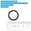 PATIKIL 20-Pack 21 mm OD x 16 mm ID x 2.65 mm Nitrile Rubber O-Ring Seals, Black view 4
