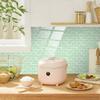 Mosaic Wall Tile Stickers, Peel-and-Stick Tile Decals, Self-Adhesive Kitchen Backsplash view 2