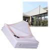 90% UV-Resistant Shade Sail, White, 1 x 2 m view 1