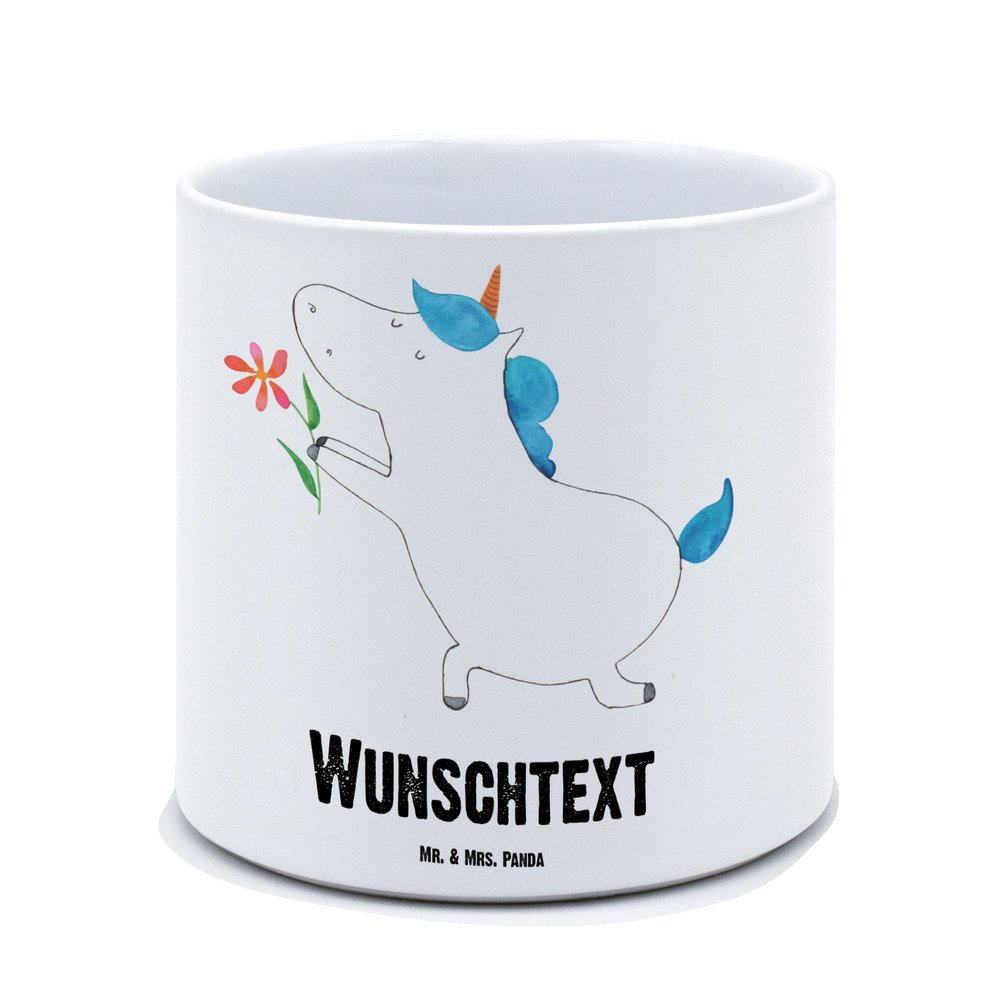 Mr. & Mrs. Panda Personalized Unicorn Flower Pot