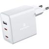 Swissten GaN Travel Charger, 2 x USB-C/USB, 70 W view 1