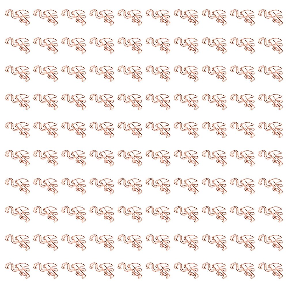 Rose Gold Flamingo Paper Clips