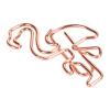 Rose Gold Flamingo Paper Clips view 3