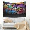 Lsjuee Graffiti Hip-Hop Tapestry for Bedroom, Dorm or Living Room, with Hanging Accessories, 40 x 60 in view 3