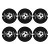 I Love Soccer Leather Coaster Set view 2