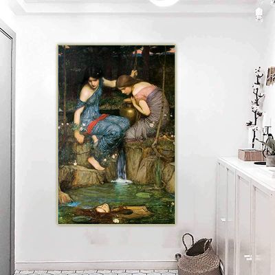 William Waterhouse Nymphs Finding the Head of Orpheus 5D Diamond Painting Kit