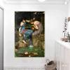 William Waterhouse Nymphs Finding the Head of Orpheus 5D Diamond Painting Kit view 1