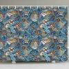 Stfery Blue Textile Shower Curtain, Nautical Oar & Lifebuoy Design, 90 x 180 cm view 2