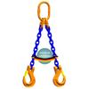 AWOTEX 2-Leg Chain Sling, 6 mm Grade 10, 1 m, 2,000 kg WLL view 1