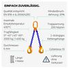 AWOTEX 2-Leg Chain Sling, 6 mm Grade 10, 1 m, 2,000 kg WLL view 3