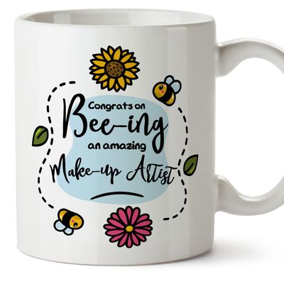 Mugffins Mug for a Female Makeup Artist – “Thanks For Beeing Amazing” – 11 oz / 330 ml