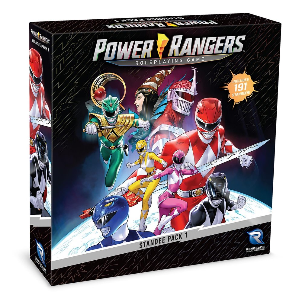 Power Rangers RPG Standees – 191 Cardstock Minis