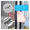Magnetic Insect Screen Door, 250 x 265 cm, No-Drill Magnetic Curtain, Black view 3