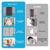 Magnetic Insect Screen Door, 250 x 265 cm, No-Drill Magnetic Curtain, Black view 4