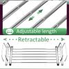 whalebee Expandable Hanging Clothes Drying Rack, Stainless Steel view 3