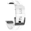 hellosy Compatible 22 mm QuickFit Watch Band for Garmin Fenix 5/6/7 and More, White view 1
