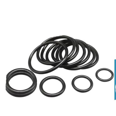 210-Piece Lot CS 4/5 mm Black NBR Rubber Sealing O-Rings