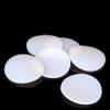 White Round Silicone Rubber Gasket, High-Temperature Resistant, Odorless, 20/30/40/50/60 mm Diameter, 1/2/3 mm–50 mm Thick, 2 Pieces, 3 mm view 3