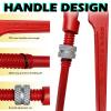 WEDO 90°-Angled Swedish Pipe Wrench, 560 mm, 16 mm Maximum Jaw Opening view 4