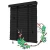 Sonakia Solid Wood Venetian Blinds, 50 mm Slats, 50 x 60 cm, for Windows and Doors view 1
