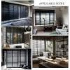 Sonakia Solid Wood Venetian Blinds, 50 mm Slats, 50 x 60 cm, for Windows and Doors view 4