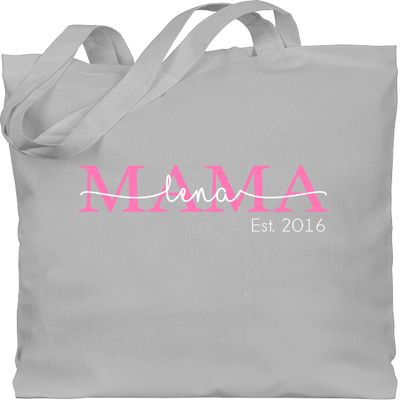 Cotton Tote Bag – Mama Mom Mutti Mother’s Day Gift – Light Gray