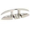 Marine-Grade Dock Cleat, 217 mm/8.5 in Folding Boat Cleat, 316 Stainless Steel, Mirror-Polished view 1