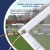 Ezcasch Clear Tarpaulin with Grommets, 1.6 x 1.8 m, 420 g/m² view 4